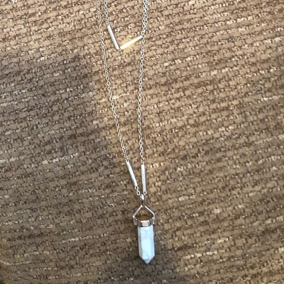 Long double stranded necklace - Picture 2 of 2